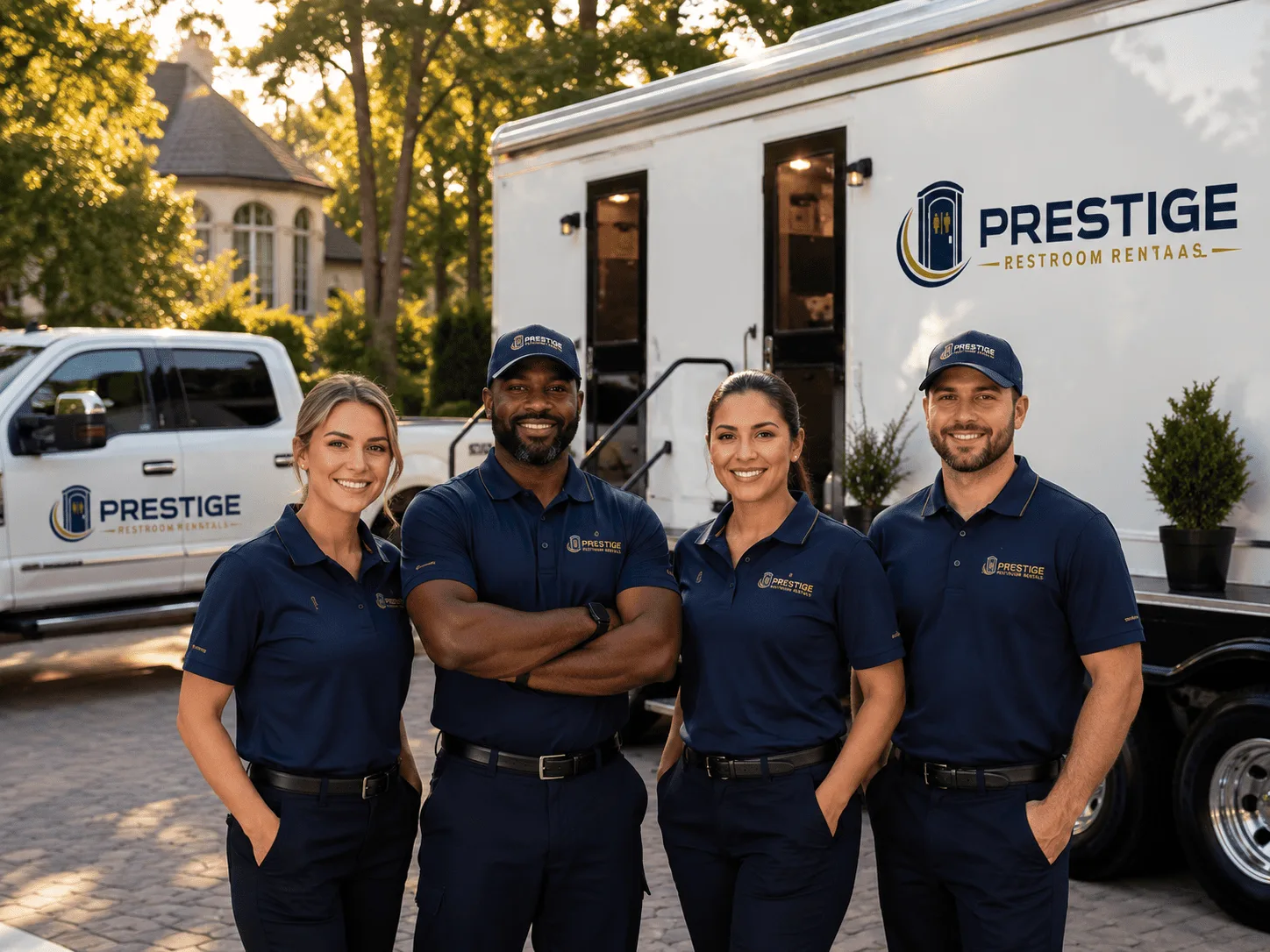 Trusted Luxury Portable Restrooms company in Covington, TX